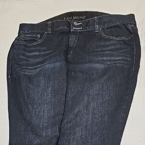 Sz 18 Long High Rise Stretch Skinny Jeans.